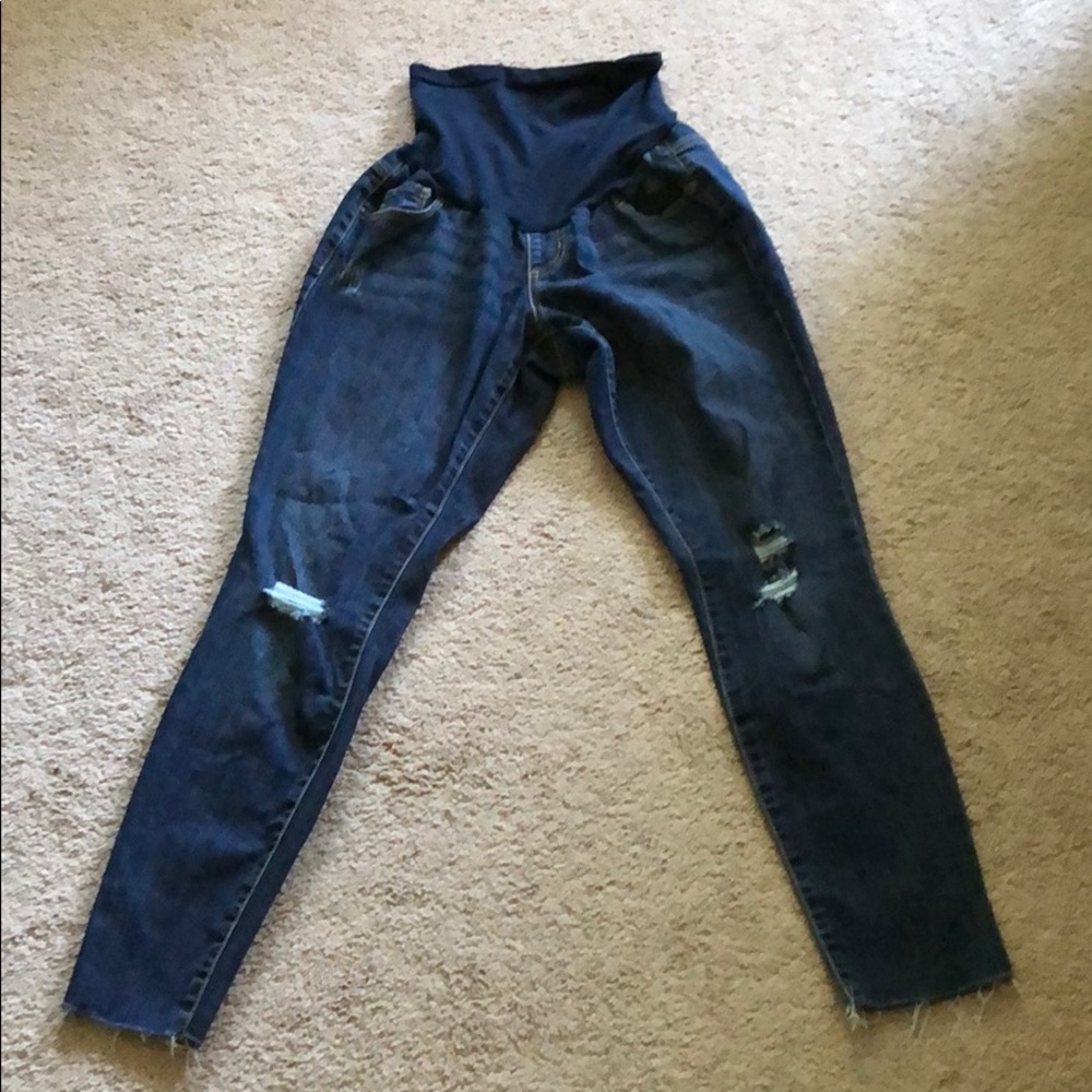 Maternity Jeans Jessica Simpson- skinny ankle